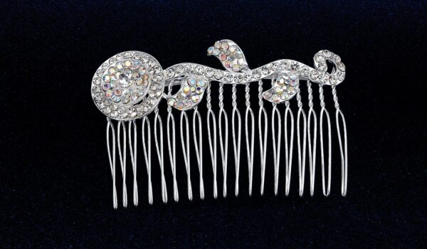 ΚΟΥΑΦ  ΧΤΕΝΑΚΙ ΛΟΥΛΟΥΔΙ ΜΕ STRASS  8x5cm