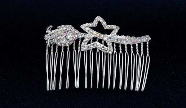 ΚΟΥΑΦ  ΧΤΕΝΑΚΙ ΑΣΤΕΡΙ ΜΕ STRASS  7x5cm