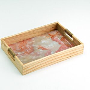 ΞΥΛΙΝΟΣ ΔΙΣΚΟΣ ΜΕ ΕΦΕ ΡΟΖ ΜΑΡΜΑΡΟΥ 35Χ25Χ6Υ