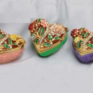 LUXURY CLOISONNE ΜΠΟΜΠΟΝΙΕΡΑ ΜΠΙΖΟΥΤΙΕΡΑ ΚΑΡΔΙΑ