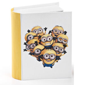 ΜΠΟΜΠΟΝΙΕΡΑ ΒΙΒΛΙΟ PAPER BOX ΚΟΥΤΑΚΙ MINION 13Χ10,5Χ4Υ