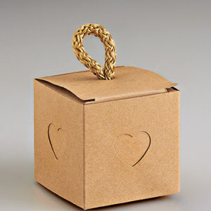 ΜΠΟΜΠΟΝΙΕΡΑ ΧΑΡΤΙΝΟ ΚΟΥΤΑΚΙ CRAFT ΜΕ ΚΑΡΔΙΑ 5.5x5.5x5.5