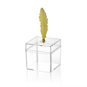 ΜΠΟΜΠΟΝΙΕΡΑ ΚΟΥΤΑΚΙ ΤΕΤΡΑΓΩΝΟ PVC ΜΕ ΦΤΕΡΟ 5X5X5CM