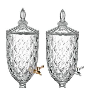 ΓΥΑΛΑ ΚΡΥΣΤΑΛΛΙΝΗ ΜΕ ΒΡΥΣΑΚΙ 5 ΛΙΤΡΩΝ CLEAR COLOR Φ19X52CM