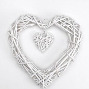 ΚΑΡΔΙΑ ΛΕΥΚΗ ΜΠΑΜΠΟΥ 30Χ30