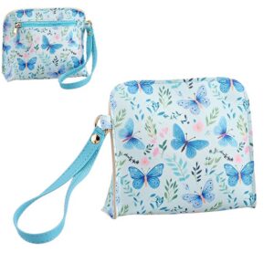 ΓΥΝΑΙΚΕΙΟ ΤΣΑΝΤΑΚΙ PVC ΜΕ ΠΕΤΑΛΟΥΔΕΣ 13.5x5x13cm