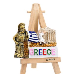 ΜΑΓΝΗΤΑΚΙ ΣΕ ΚΑΒΑΛΕΤΟ ΑΘΗΝΑ ΑΚΡΟΠΟΛΗ ''GREECE'' 12cm