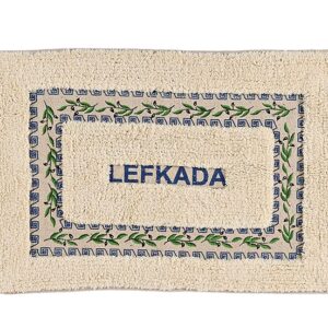 ΧΑΛΑΚΙ ΜΠΑΝΙΟΥ ΜΕ ΚΛΑΔΙΑ ΕΛΙΑΣ ''LEFKADA'' 40X60cm