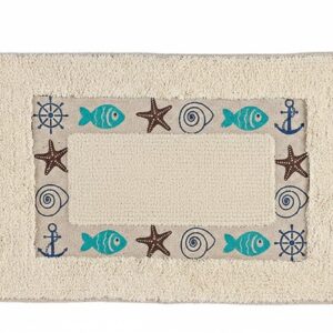 ΧΑΛΑΚΙ ΜΠΑΝΙΟΥ ΜΕ ΑΓΚΥΡΕΣ & ΑΣΤΕΡΙΕΣ ΧΩΡΙΣ ΤΟΠΩΝΥΜΙΟ 40X60cm