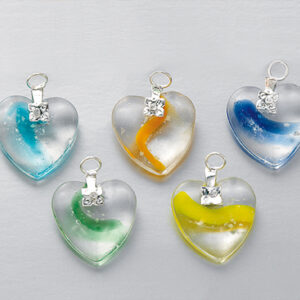 ΔΙΑΚΟΣΜΗΤΙΚΑ ΚΑΡΔΙΑ ΔΙΧΡΩΜΗ 1,7CM ΥΨΟΣ