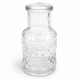 ΓΥΑΛΙΝΟ ΜΠΟΥΚΑΛΙ 50ml Φ5Χ8.5cm (ΧΩΡΙΣ ΠΩΜΑ)